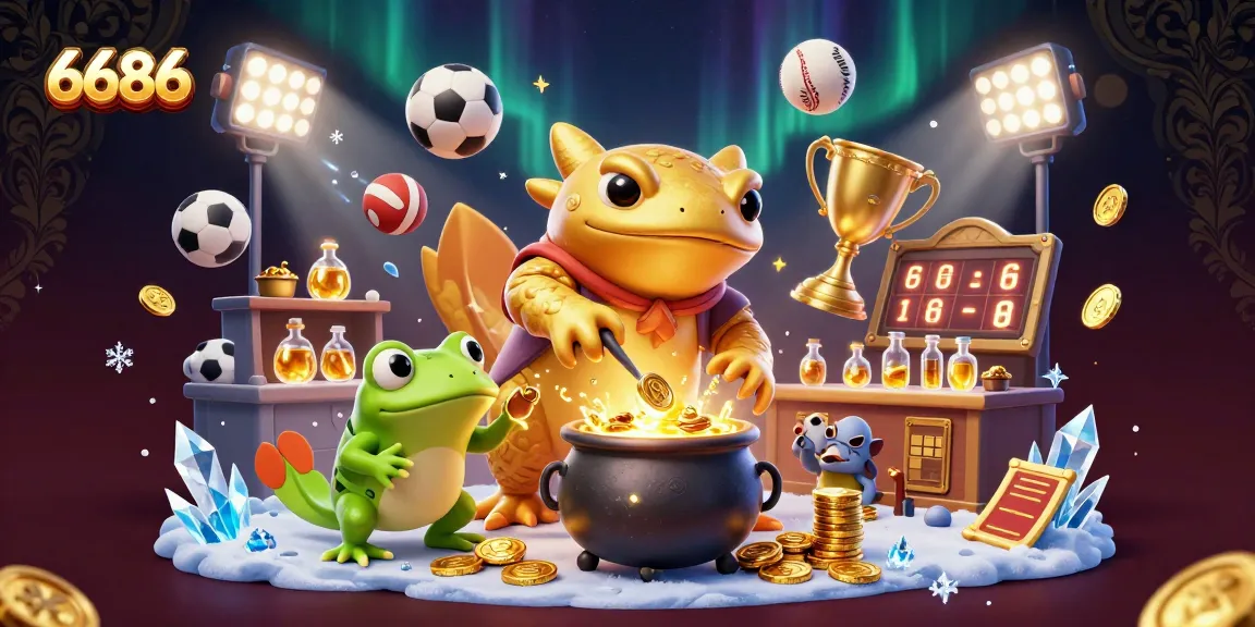 Experience thrilling sports betting with 6686 as golden elements enhance the excitement through dynamic gameplay.