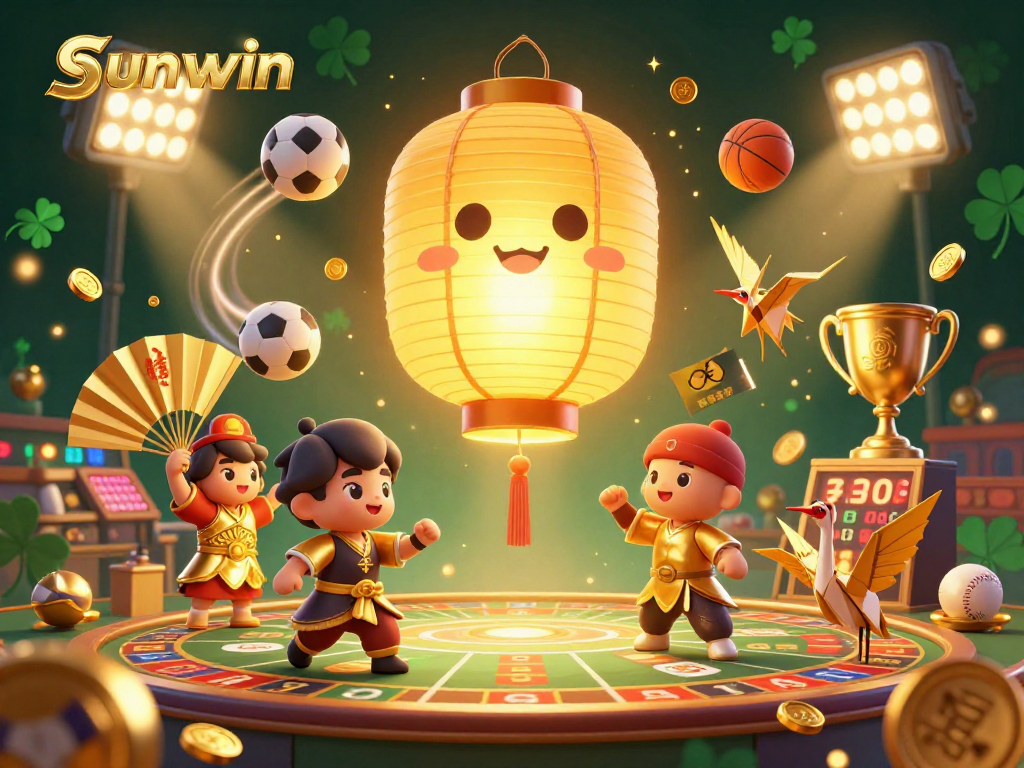 Engage in thrilling sports betting with sunwin at the vibrant night market casino.