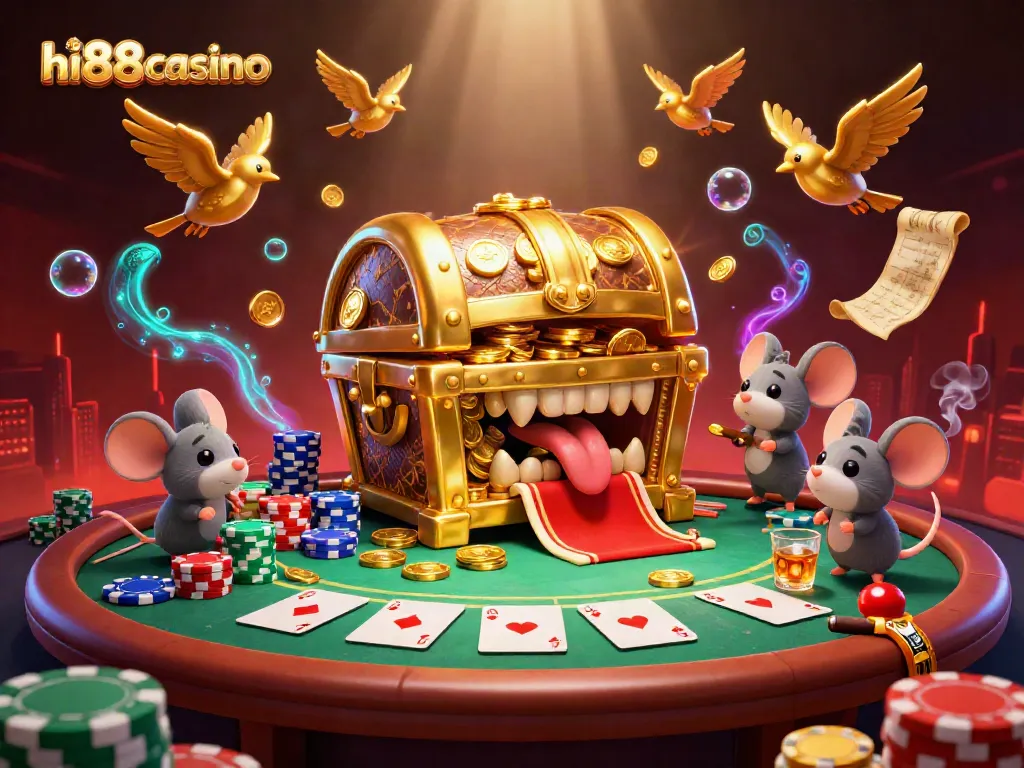 Engage with hi88casino through exciting poker gameplay featuring vibrant characters and dynamic elements.