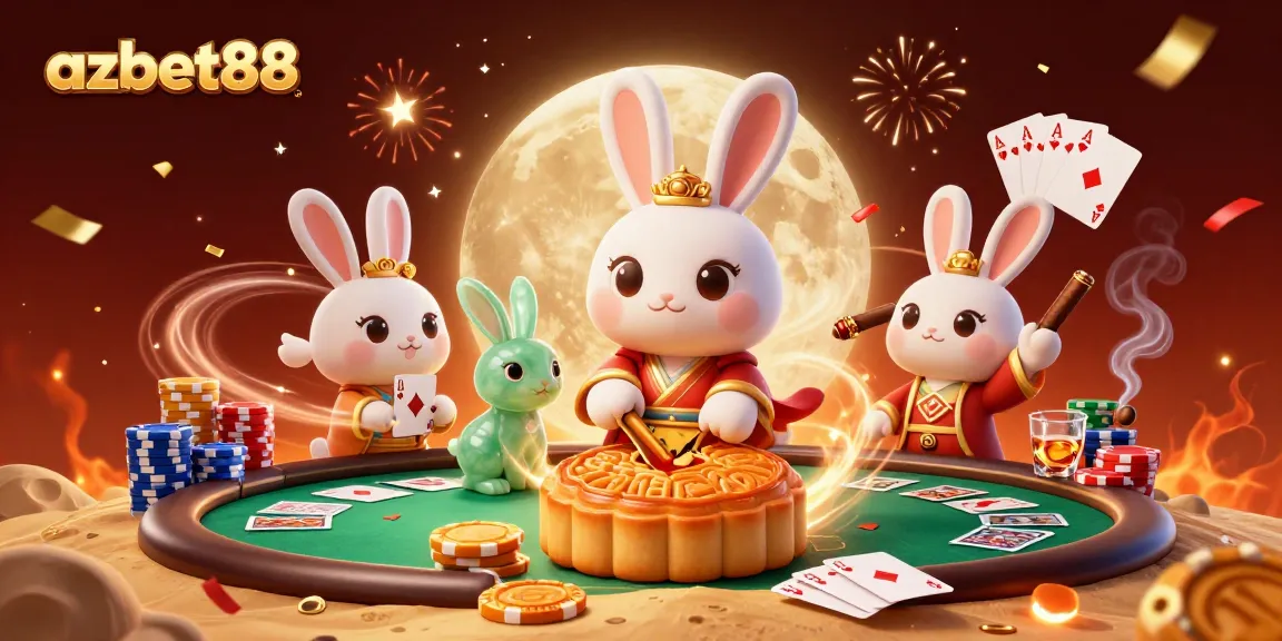 Win big with azbet88 at a vibrant casino scene featuring rich poker elements and celebration.