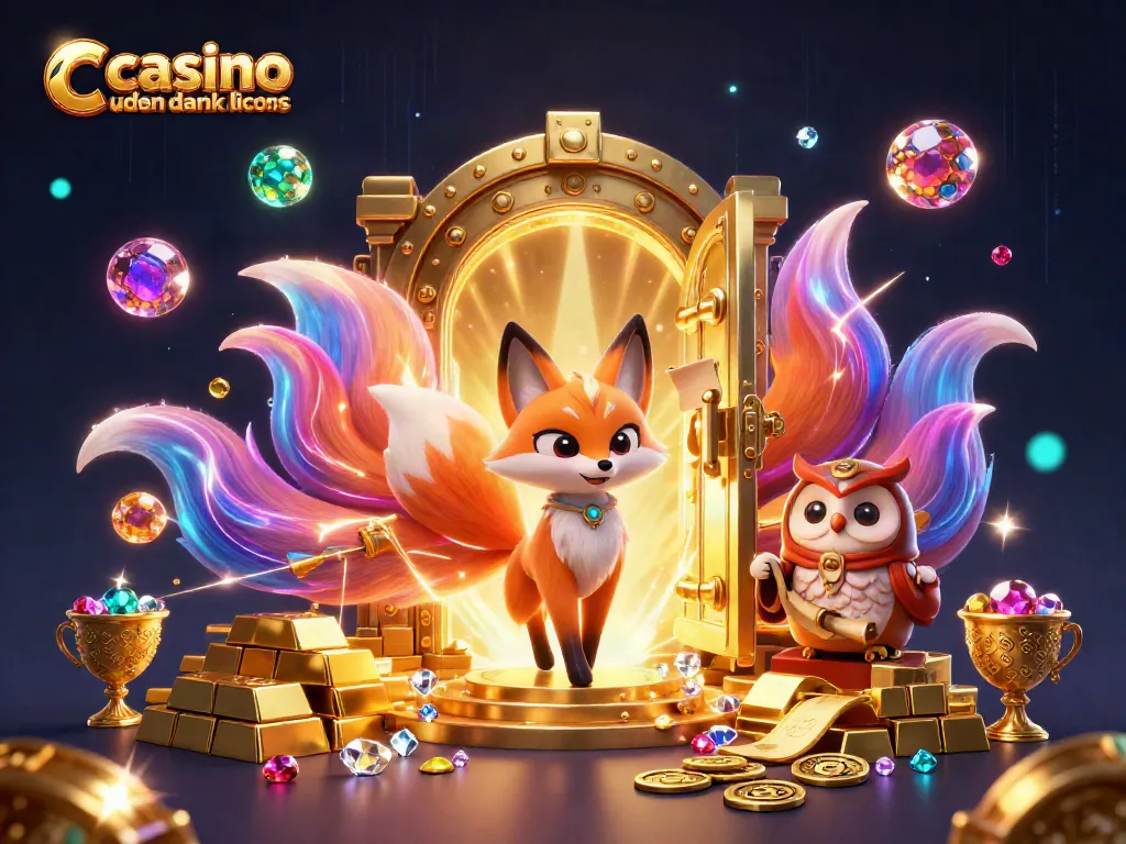 Experience the excitement of casino uden dansk licens with vibrant characters and rich casino elements.