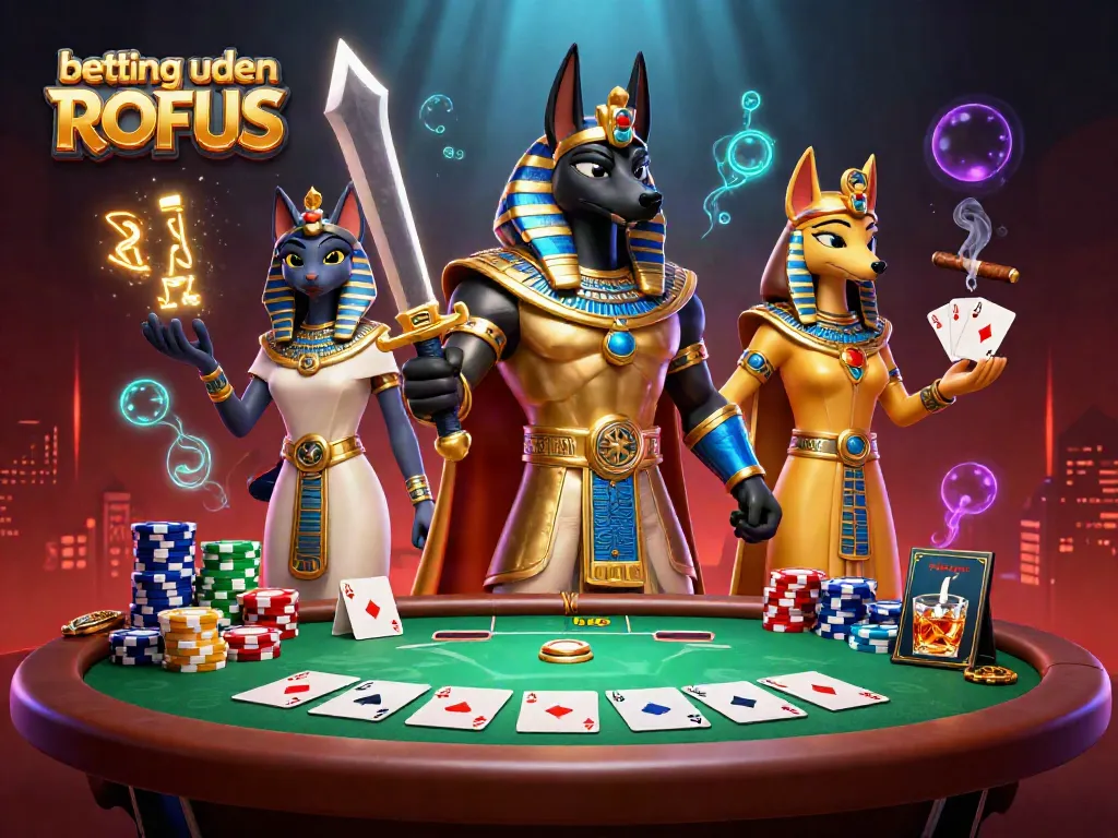 Experience betting uden ROFUS with ancient warriors and vibrant casino elements in this dynamic illustration.